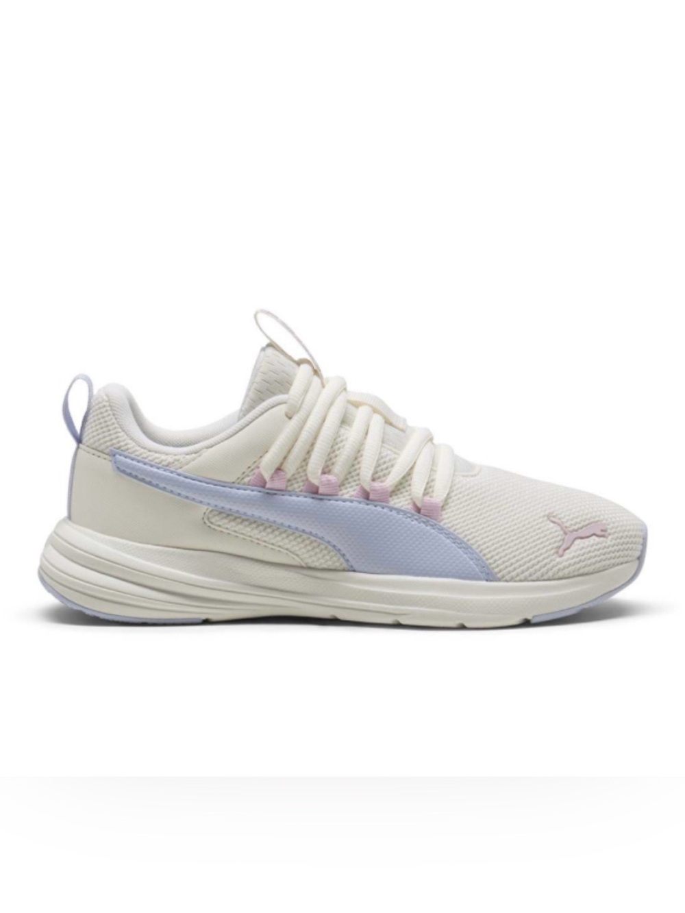 Puma Toddler Softride One4all Sneakers -
Size 2C off-white/pink/purple